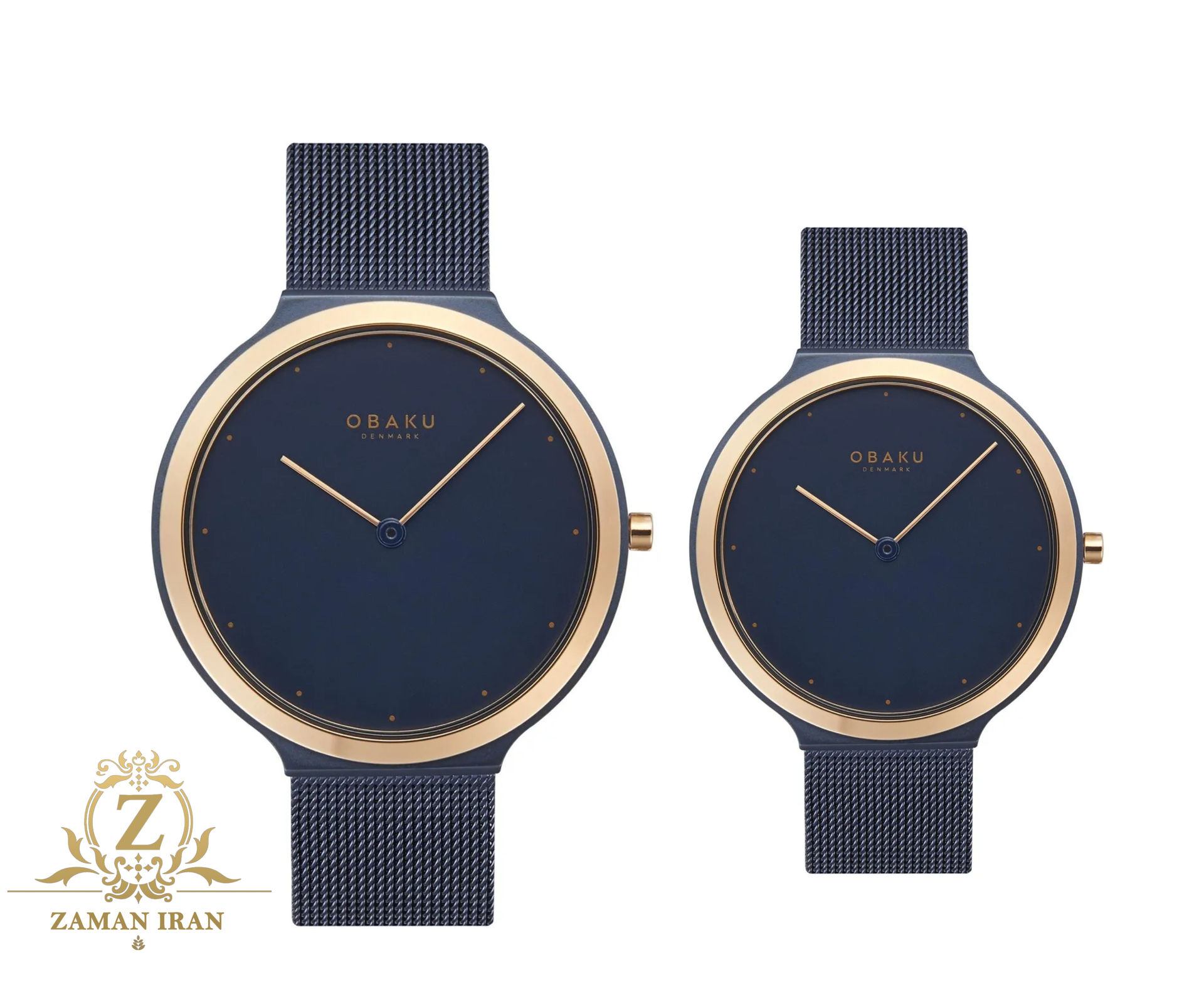 ساعت مچی ست مردانه و زنانه اوباکو Obaku اورجینال مدل V269GXSLML_SET