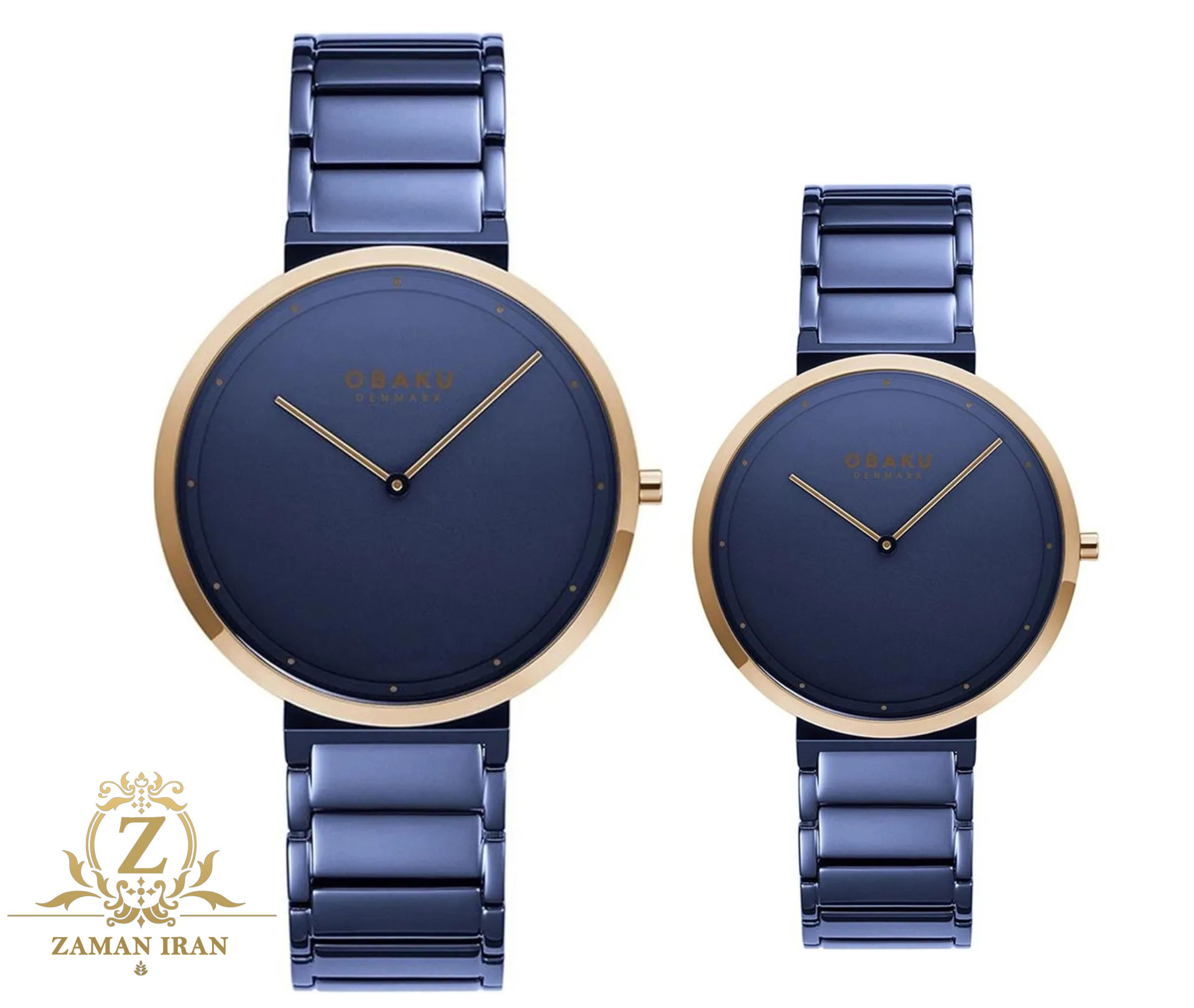 ساعت مچی ست مردانه و زنانه اوباکو Obaku اورجینال مدل V258GXSLSL_SET