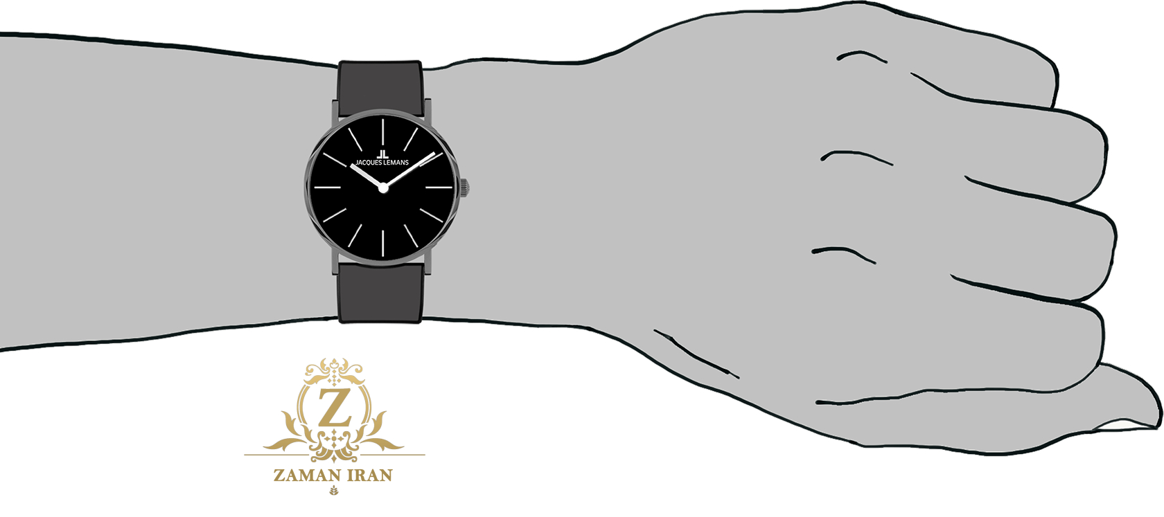 ساعت مچی مردانه ژاک لمنز jacques lemans اورجینال مدل 2122A