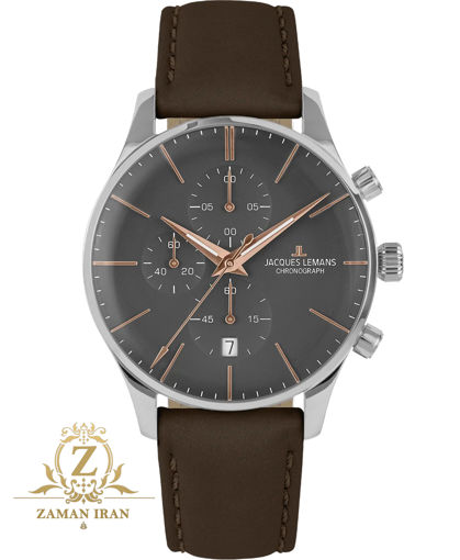 ساعت مچی مردانه ژاک لمنز اورجینال مدل jacques lemans 1-2163E