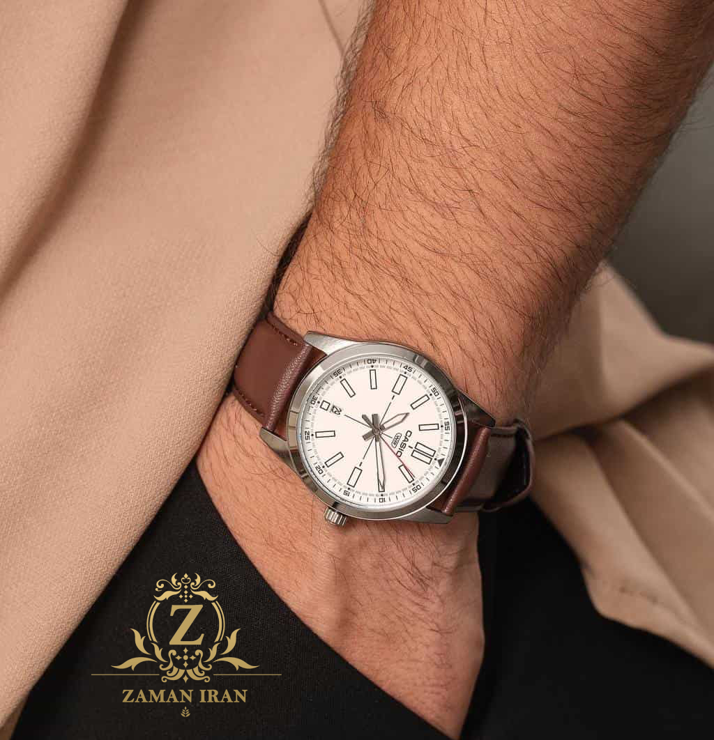 ساعت مچی مردانه کاسیو casio اورجینال مدل MTP-VD02L-7EUDF