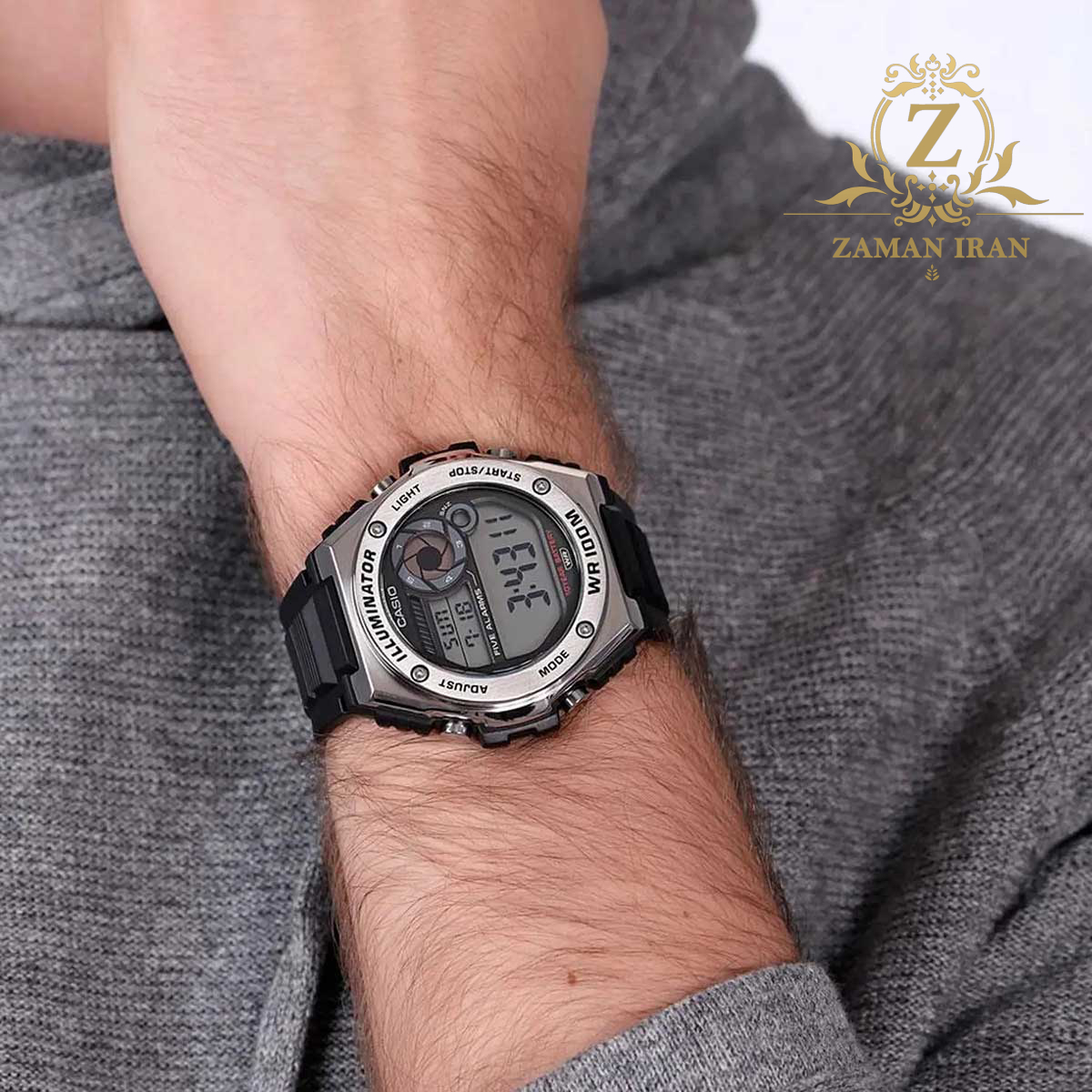 ساعت مچی مردانه کاسیو casio اورجینال مدل MWD-100H-9AVDF