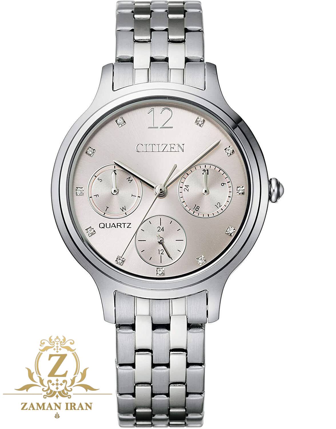 ساعت مچی زنانه سیتیزن citizen اورجینال مدل ED8180-52X