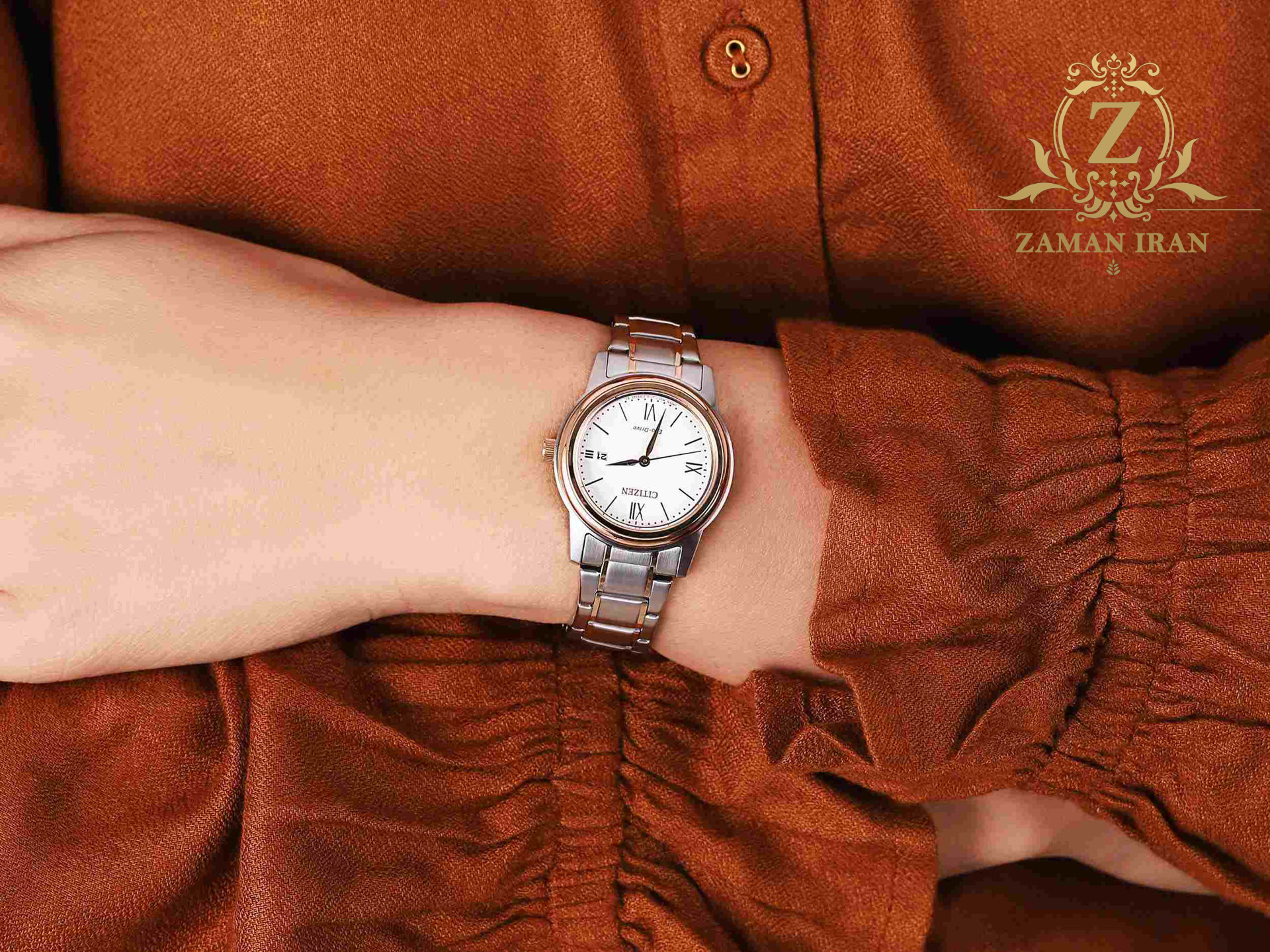 ساعت مچی ست مردانه و زنانه سیتیزن Citizen اورجینال مدل AW1676-86A C