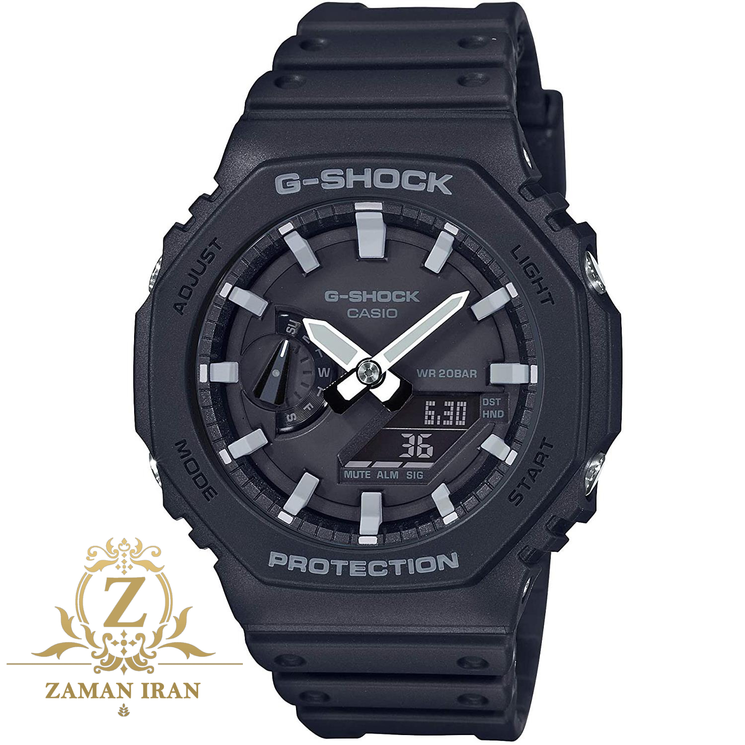 ساعت مچی مردانه کاسیو casio اورجینال مدل GA-2100-1ADR