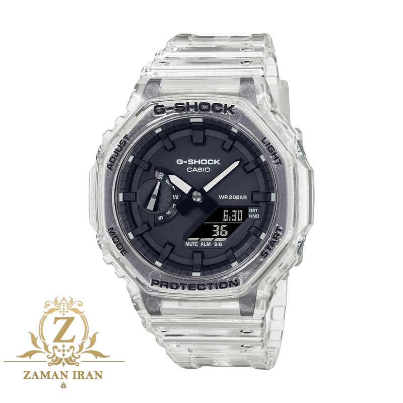 ساعت مچی مردانه کاسیو casio اورجینال مدل GA-2100SKE-7ADR