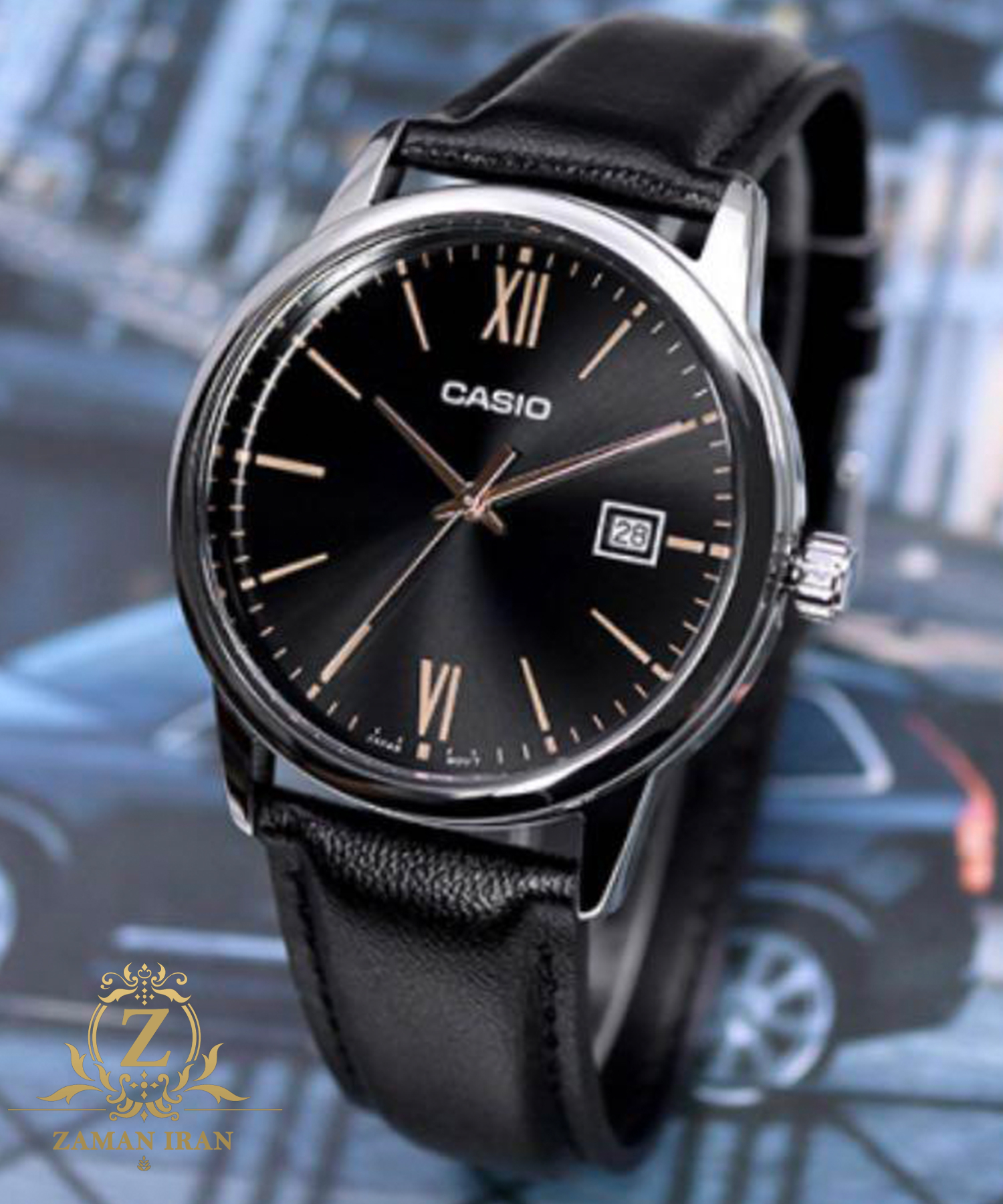 ساعت مچی مردانه کاسیو casio اورجینال مدل MTP-V002L-1B3UDF