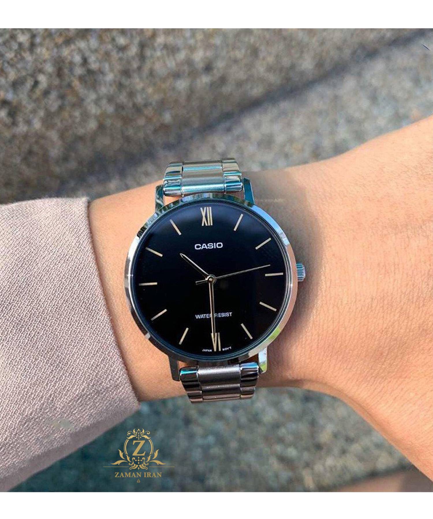 ساعت مچی مردانه کاسیو casio اورجینال مدل MTP-VT01D-1BUDF