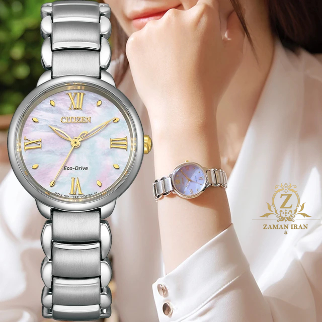 ساعت مچی زنانه سیتیزن citizen اورجینال مدل EM0927-87Y