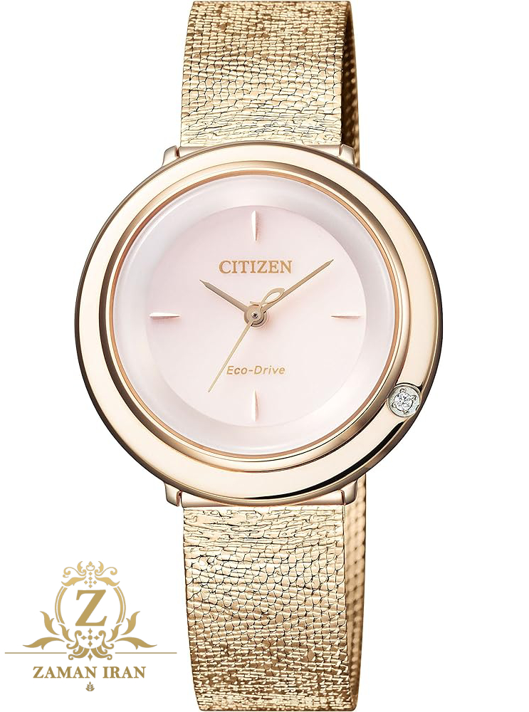 ساعت مچی زنانه سیتیزن citizen اورجینال مدل EM0643-92X