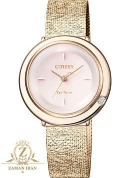 ساعت مچی زنانه سیتیزن citizen اورجینال مدل EM0643-92X