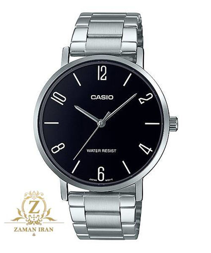 ساعت مچی مردانه کاسیو casio  اورجینال مدل MTP-VT01D-1B2UDF