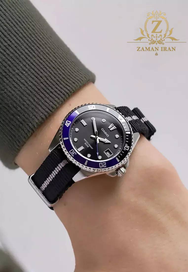 ساعت مچی مردانه کاسیو casio اورجینال مدل MDV-10C-1A2VDF