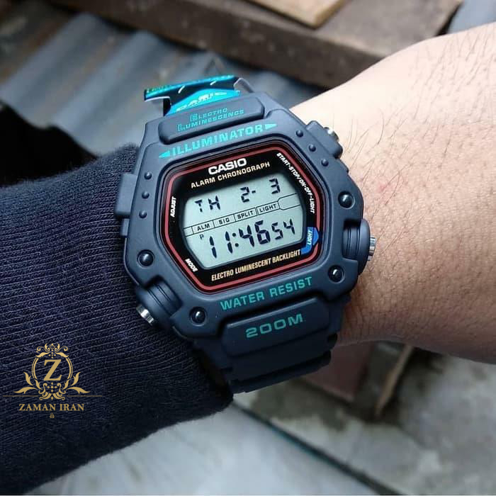 ساعت مچی مردانه کاسیو casio اورجینال مدل DW-290-1V