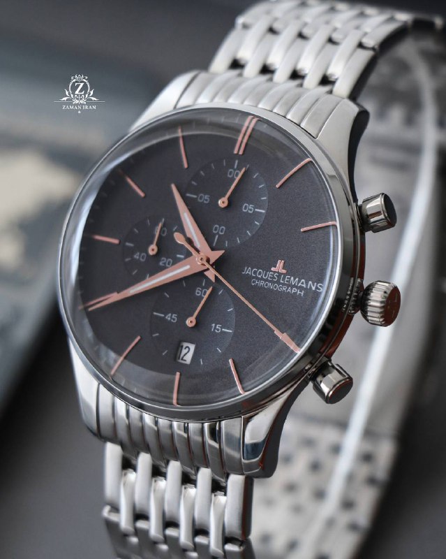 ساعت مچی مردانه ژاک لمنز  اورجینال مدل jacques lemans 1-2163I