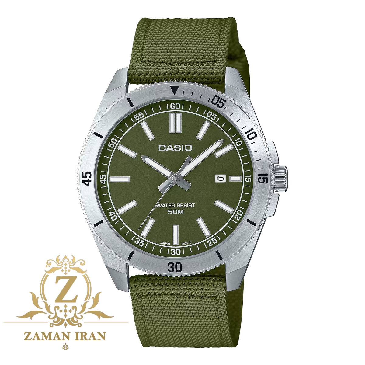 ساعت مچی مردانه کاسیو casio اورجینال مدل MTP-B155C-3EVDF