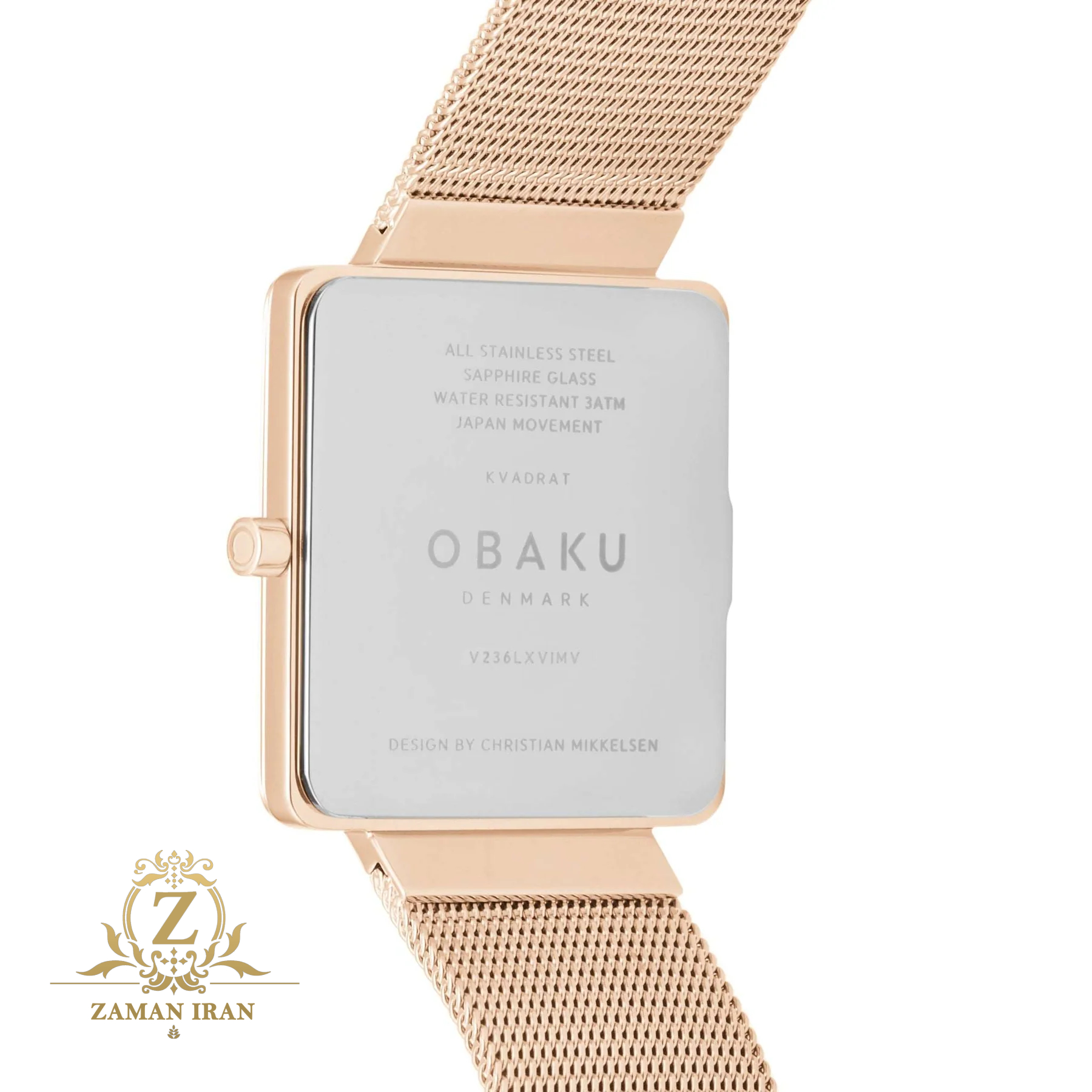 ساعت مچی مردانه اوباکو Obaku اورجینال مدل V236LXVIMV