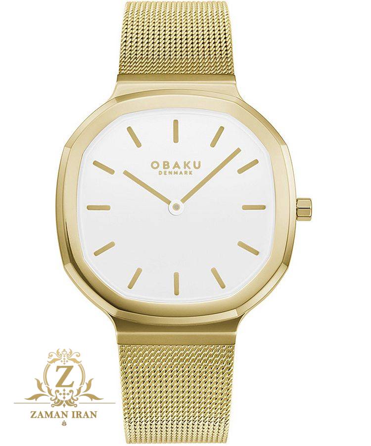 ساعت مچی زنانه اوباکو Obaku اورجینال مدل V253LXGWMG