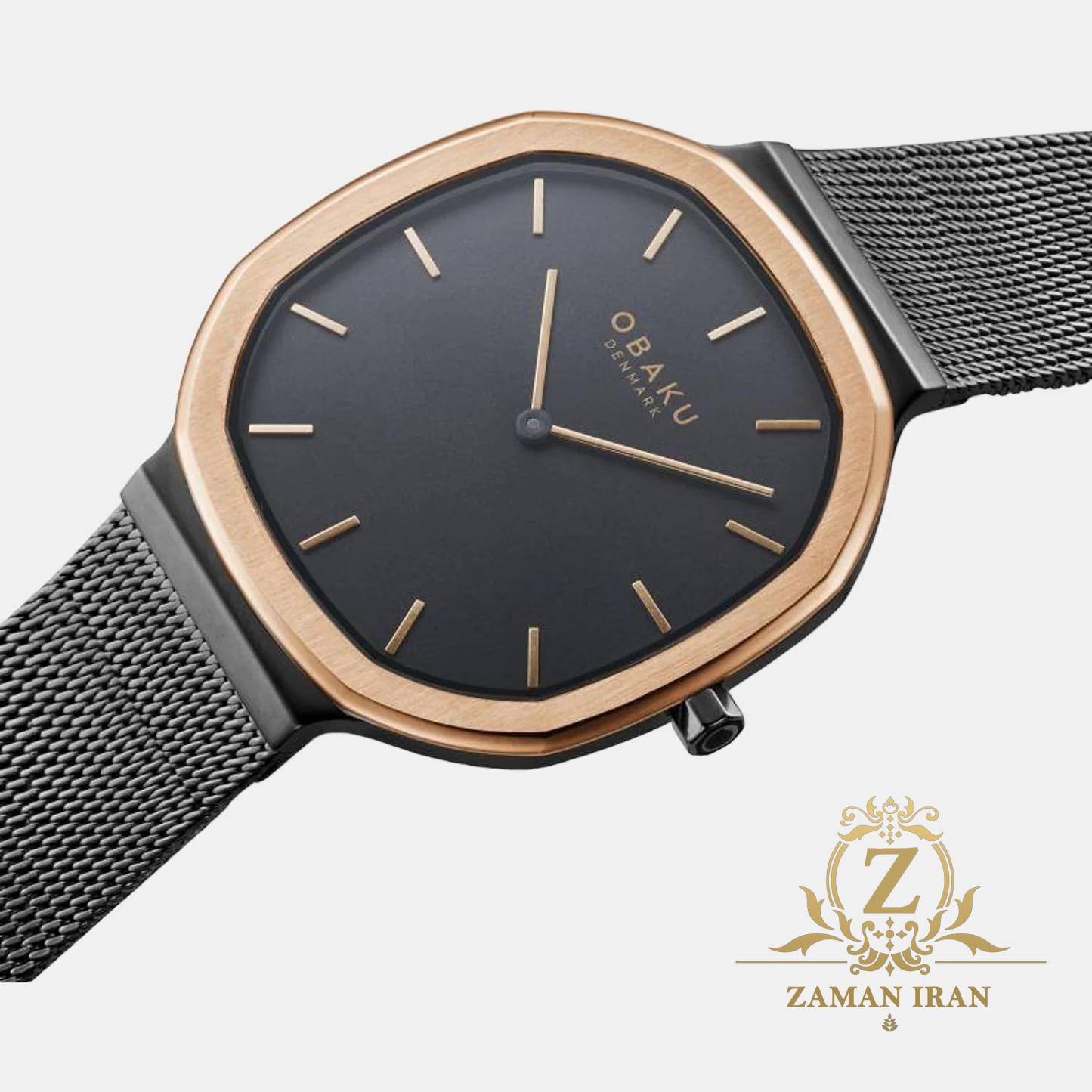 ساعت مچی مردانه اوباکو Obaku اورجینال مدل V253LXMBMB