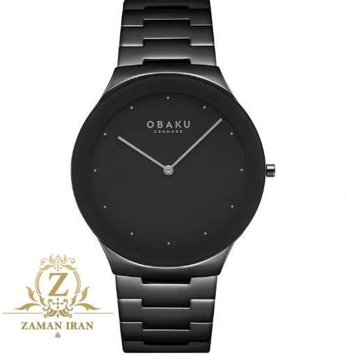 ساعت مچی مردانه اوباکو Obaku اورجینال مدل V290GXBBSB*