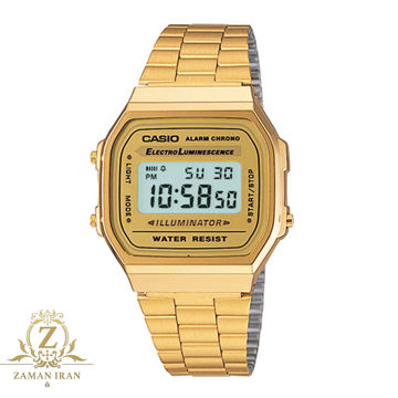  ساعت مچی مردانه و زنانه کاسیو(CASIO) مدل A168WG-9WD 