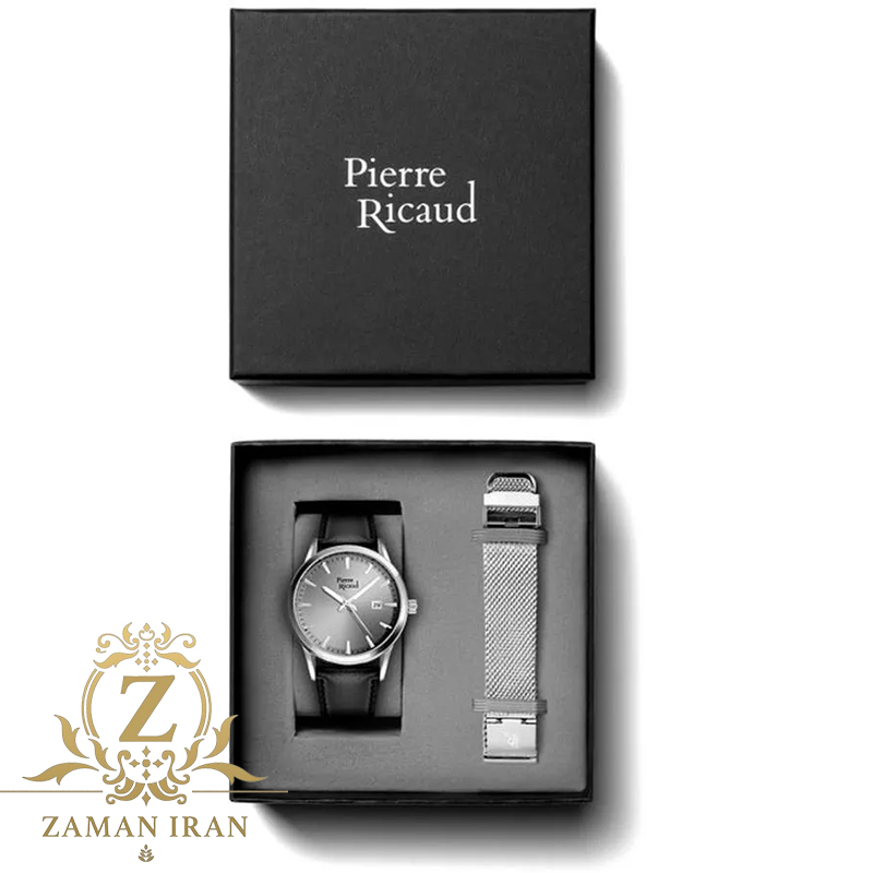 ساعت مچی مردانه پیر ریکد Pierre Ricaud اورجینال مدل P97201.5217Q-SET	
