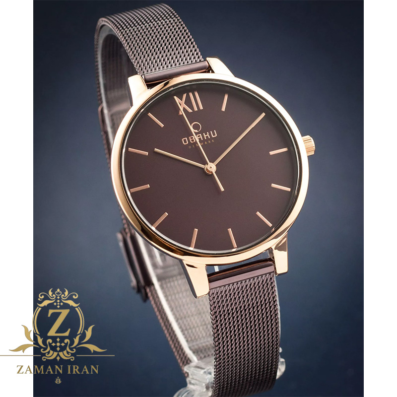  ساعت مچی زنانه اوباکو Obaku اورجینال مدل V209LXVNMN