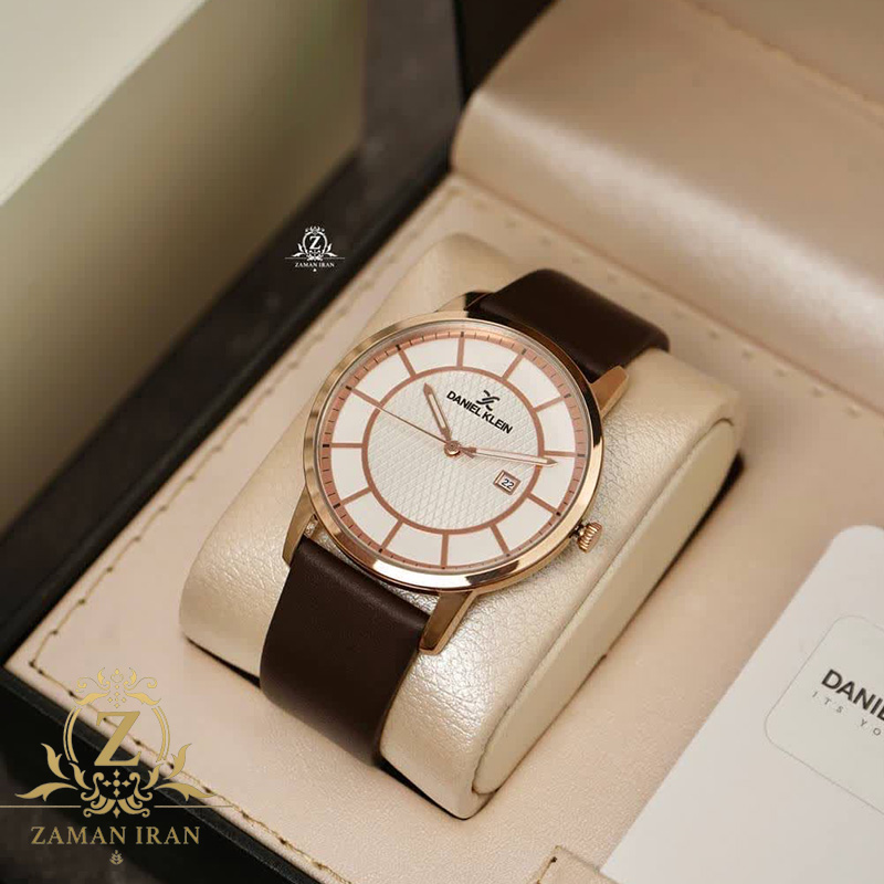 ساعت مچی مردانه دنیل کلین بند چرمی Daniel Klein مدل DK-1-12949-3