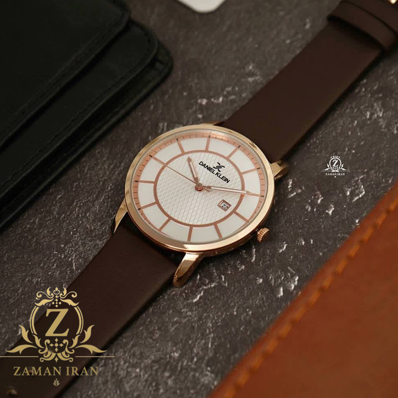 ساعت مچی مردانه دنیل کلین بند چرمی Daniel Klein مدل DK-1-12949-3