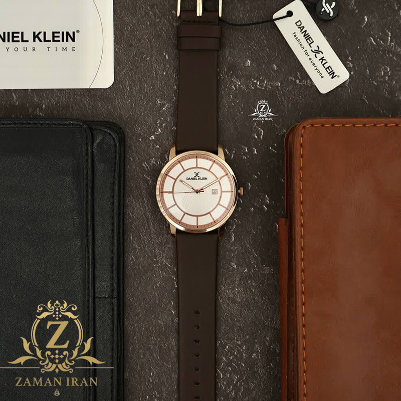 ساعت مچی مردانه دنیل کلین بند چرمی Daniel Klein مدل DK-1-12949-3
