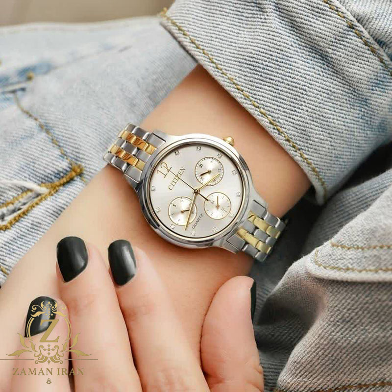 ساعت مچی زنانه سیتیزن citizen اورجینال مدل ED8184-51A 