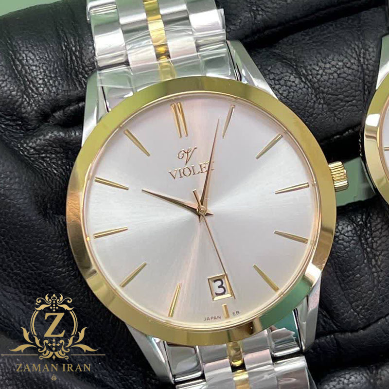 ساعت مچی ست مردانه و زنانه ویولت Violet اورجینال مدل B0640/8C