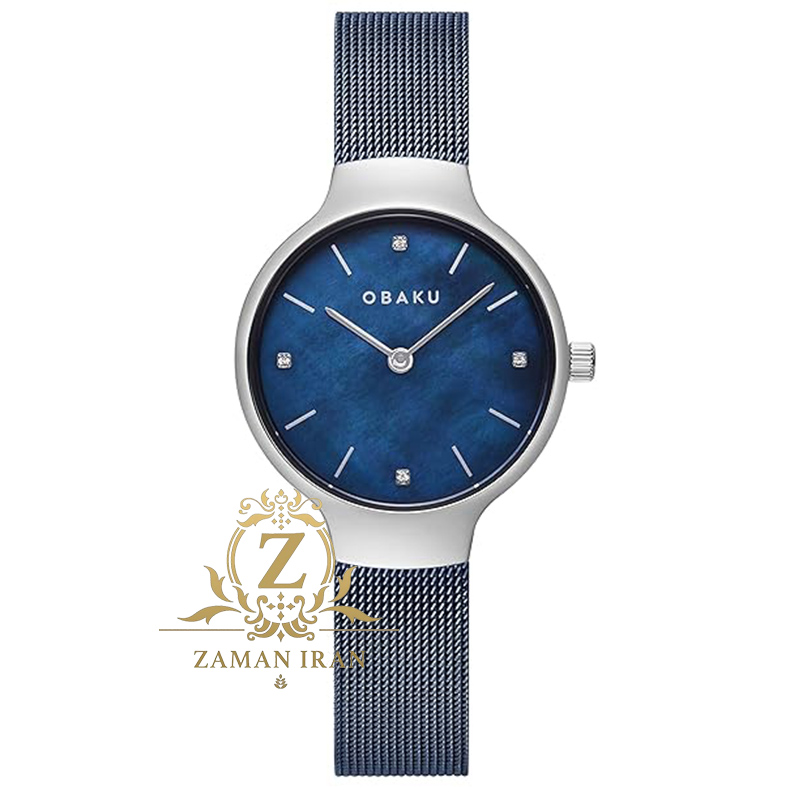 ساعت مچی زنانه اوباکو Obaku اورجینال مدل V241LXCLML