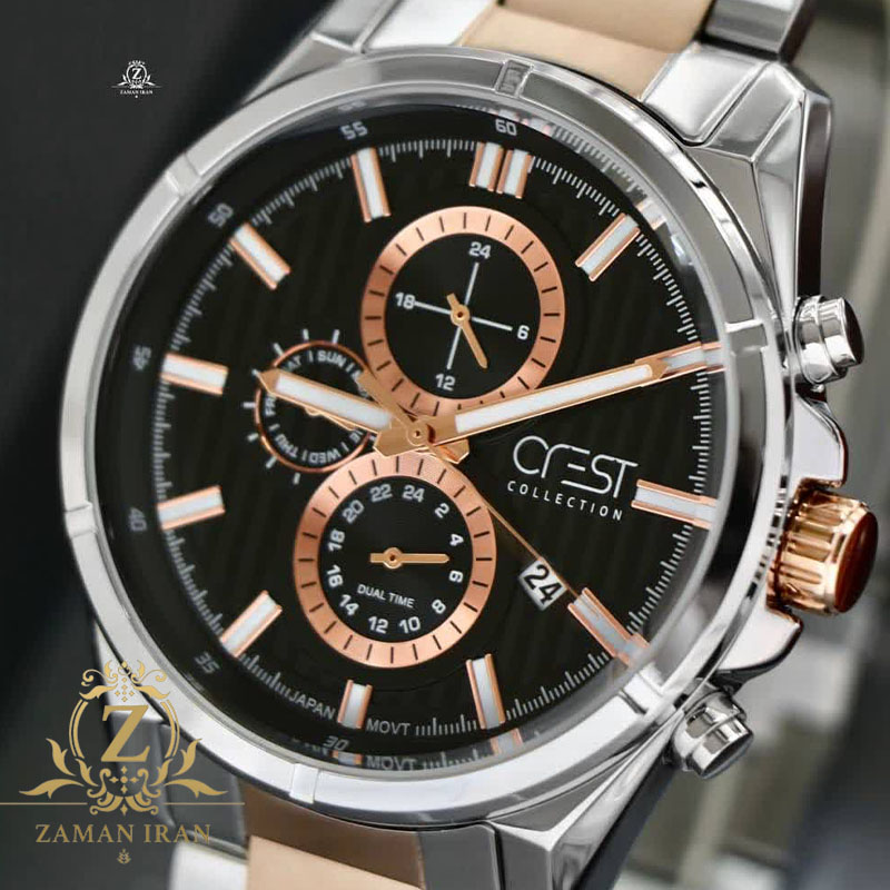 ساعت مچی مردانه کرست crest اورجینال مدل 6226/3