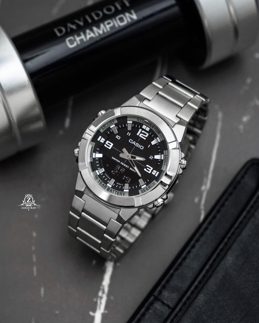ساعت مچی مردانه کاسیو casio اورجینال مدل AMW-870D-1AVDF	