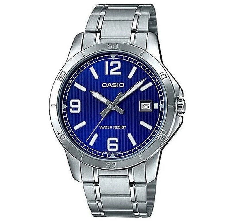 ساعت مچی مردانه کاسیو casio اورجینال مدل MTP-V004D-2BUDF