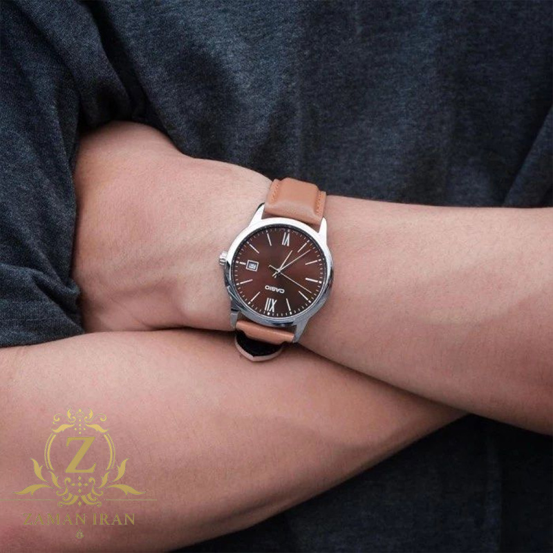 ساعت مچی مردانه کاسیو casio اورجینال مدل MTP-V002L-5B3