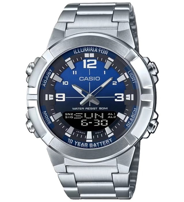 ساعت مچی مردانه کاسیو casio اورجینال مدل  AMW-870DA-2A1VDF