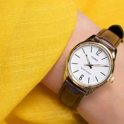 ساعت مچی زنانه کاسیو casio اورجینال مدل LTP-V005GL-7B