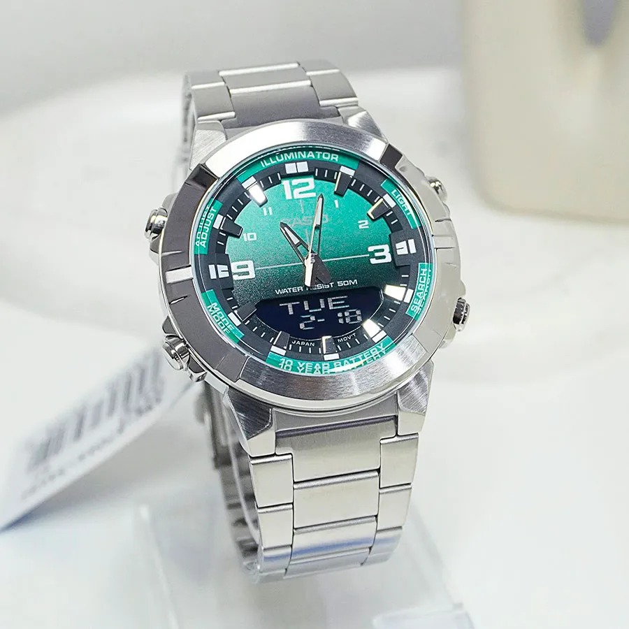 ساعت مچی مردانه کاسیو casio اورجینال مدل  AMW-870DA-3AVDF