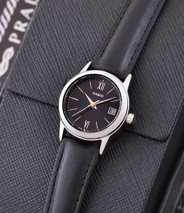 ساعت مچی زنانه کاسیو casio اورجینال مدل LTP-V002L-1B3UDF