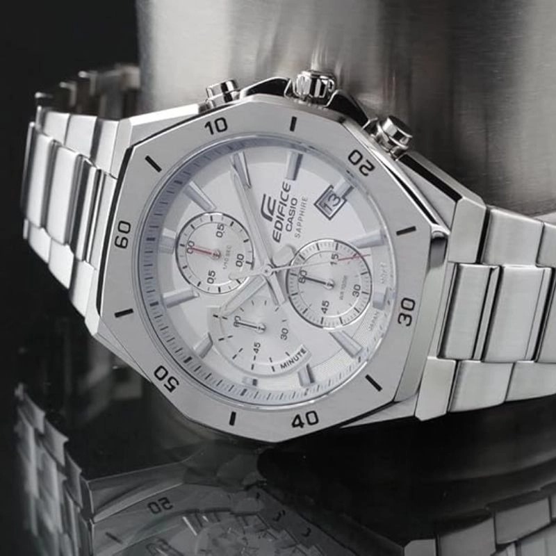 ساعت مچی مردانه کاسیو ادیفایس casio edifice اورجینال مدل EFB-680D-7AVUDF