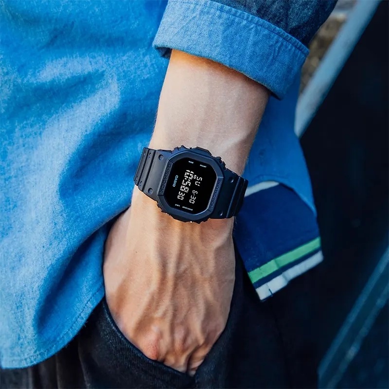 ساعت مچی مردانه کاسیو casio اورجینال مدل DW-5600UBB-1DR