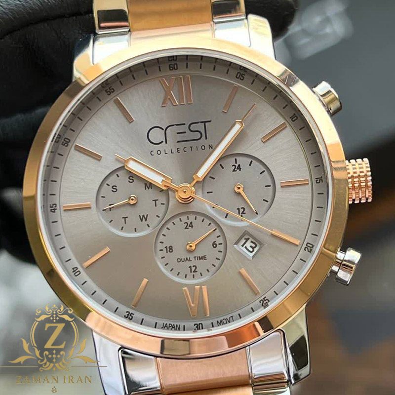 ساعت مچی مردانه کرست Crest اورجینال مدل 6268/1