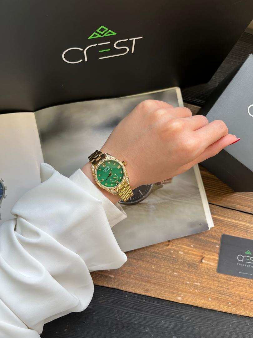ساعت مچی زنانه کرست crest اورجینال مدل 9012/5