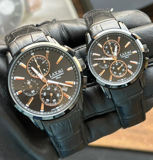 ساعت مچی ست مردانه و زنانه لاکسمی LAXMI اورجینال مدل LA-8535-10