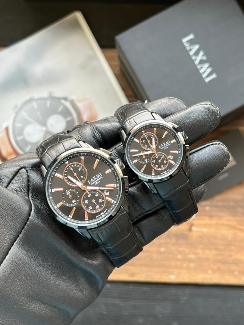 ساعت مچی ست مردانه و زنانه لاکسمی LAXMI اورجینال مدل LA-8535-10