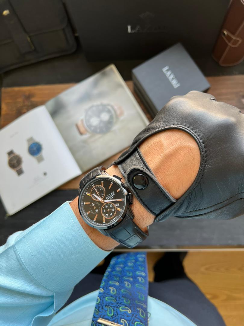 ساعت مچی ست مردانه و زنانه لاکسمی LAXMI اورجینال مدل LA-8535-10