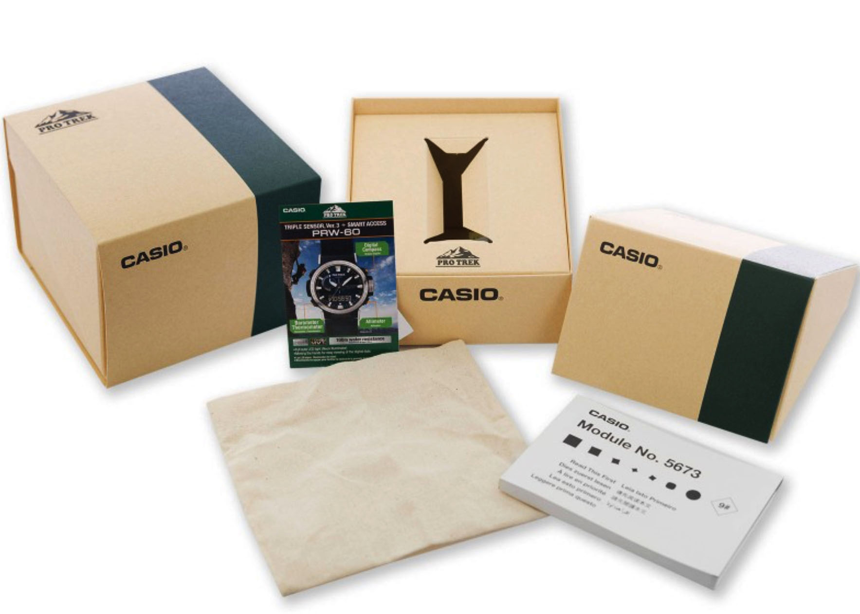 ساعت مچی مردانه کاسیو casio اورجینال مدل PRW-6900YB-3DR