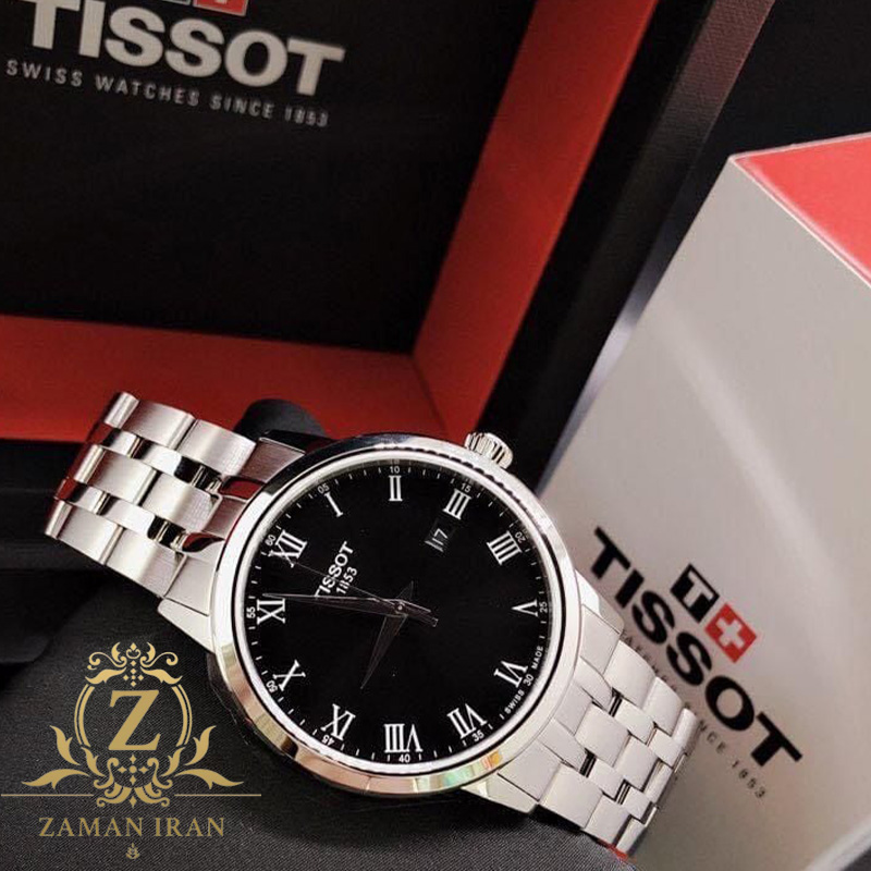 ساعت مچی ست مردانه و زنانه تیسوت Tissot اورجینال مدلT129.410.11.053.00